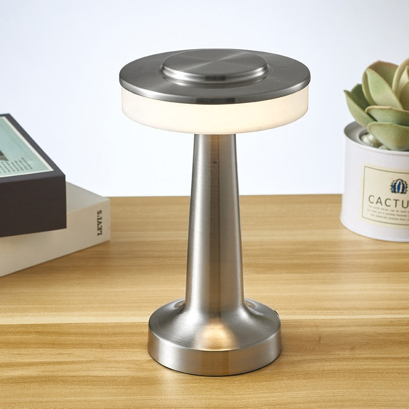 Lumey - Retro barbordslampa med touchfunktion