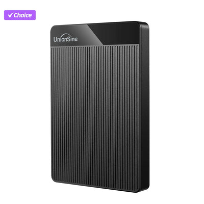 Disco duro externo portátil UnionSine de 2,5" y 1 TB con USB 3.0 (HDD de alta velocidad para PC y consola)