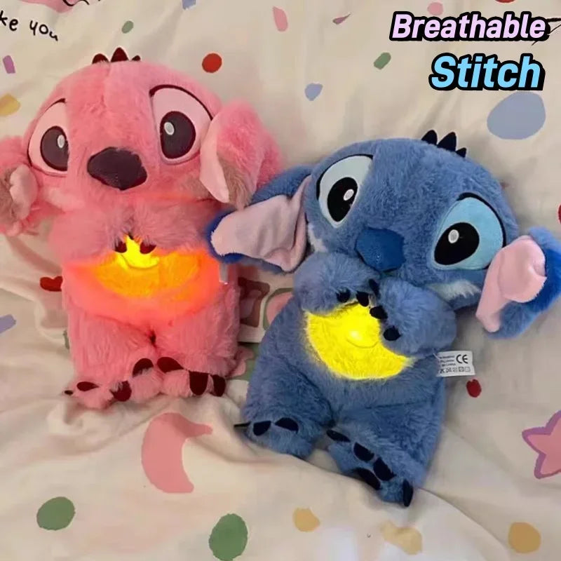 Trendiger Koala und Stitch mit beruhigendem Atem und Musik