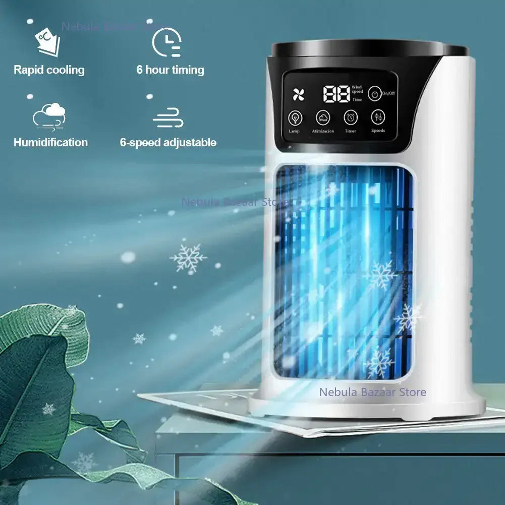 AirPure Mini – 3-in-1 Luftkühler mit Reinigung & Befeuchtung