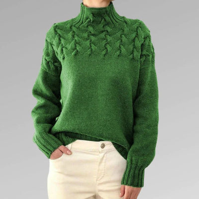 Hillegonda | Weicher Oversize-Rollkragenpullover