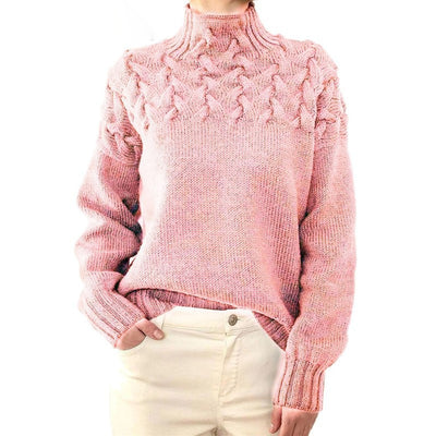 Hillegonda | Weicher Oversize-Rollkragenpullover