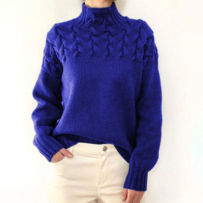 Hillegonda | Weicher Oversize-Rollkragenpullover