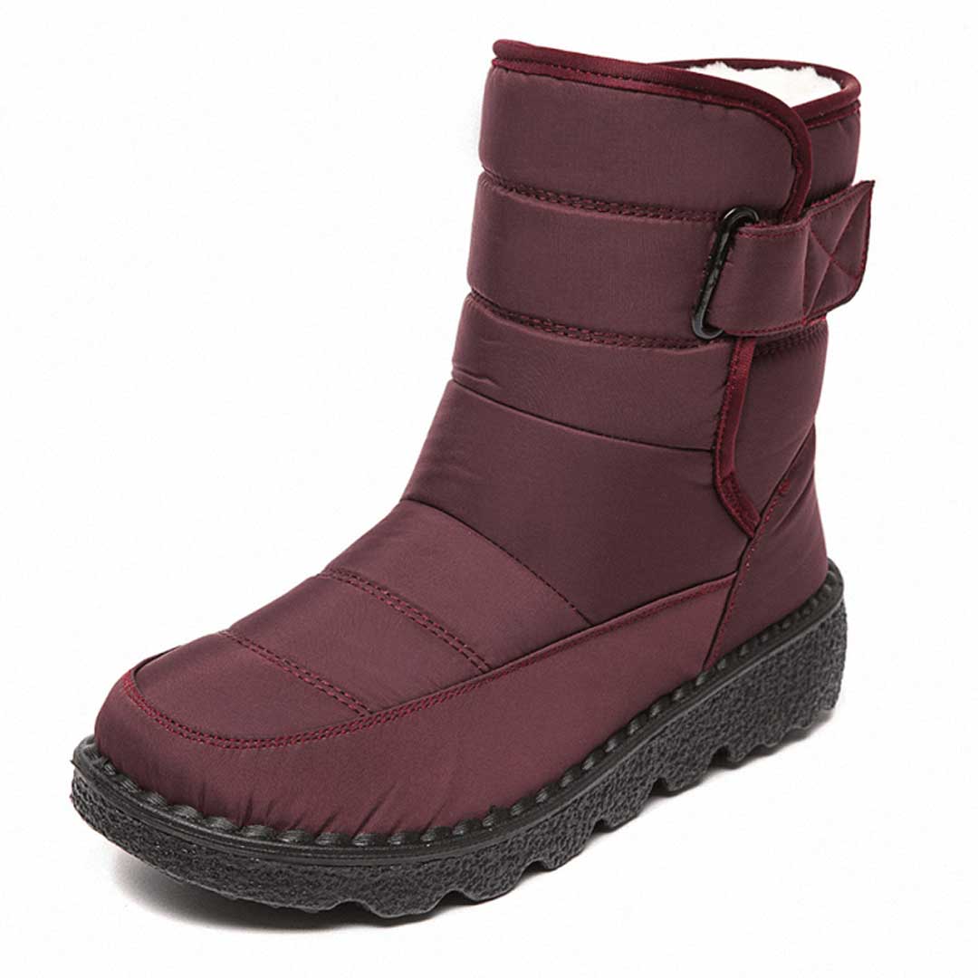 Wasserdichte und winddichte Damen-Schneestiefel – Warme Winterstiefel für Schnee und Regen