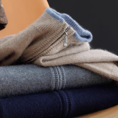 Klassische Strickjacke aus Wolle für Männer