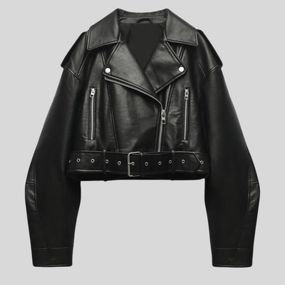 Damen PU Lederjacke - Stilvoller & eleganter Look für jede Gelegenheit