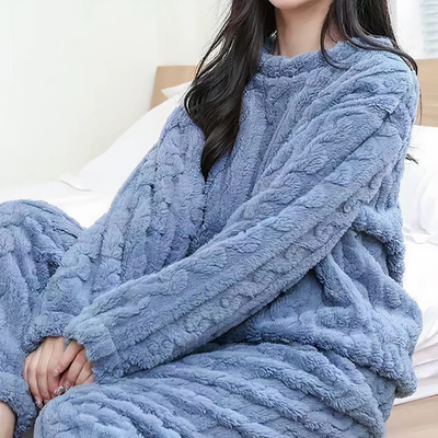 Warmer Fleece-Pyjama für Frauen