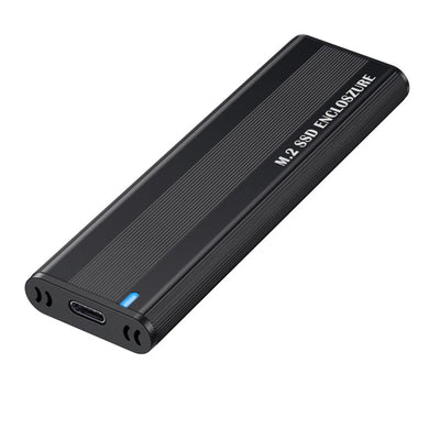 M.2 NVMe SSD-kabinett Dual Protocol 10Gbps Verktygsfritt externt kabinett (2230-2280)