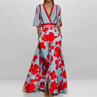 Emily | Luxus-Blumenkleid