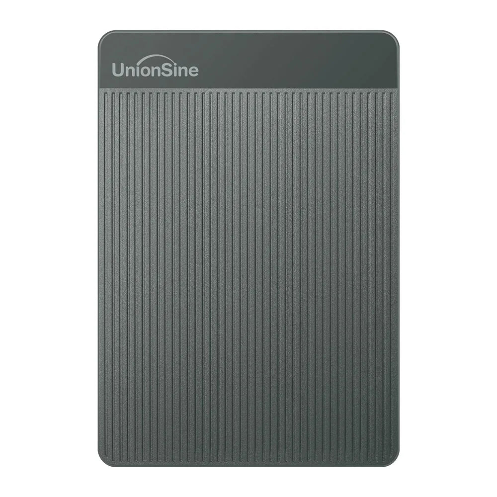 Disco duro externo portátil UnionSine de 2,5" y 1 TB con USB 3.0 (HDD de alta velocidad para PC y consola)