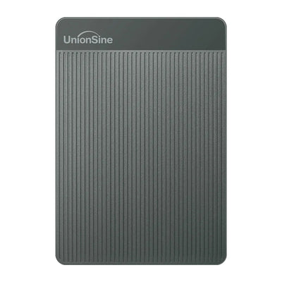 Disco duro externo portátil UnionSine de 2,5" y 1 TB con USB 3.0 (HDD de alta velocidad para PC y consola)