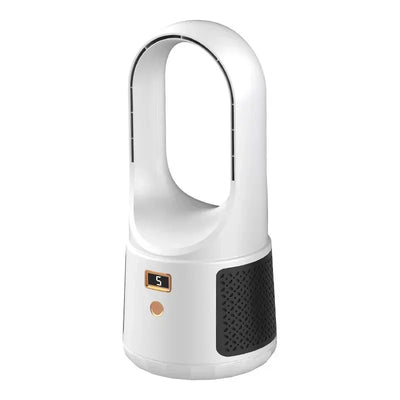 Bladeless Tischventilator – Leiser USB-Ventilator mit Akku für Schlafzimmer & Büro