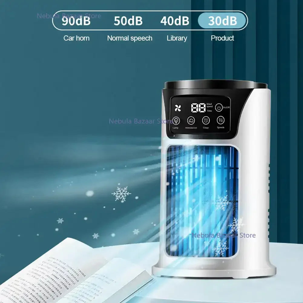 AirPure Mini – 3-in-1 Luftkühler mit Reinigung & Befeuchtung