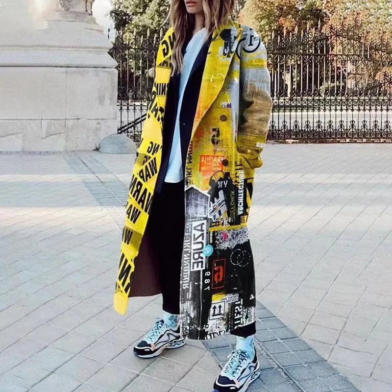 ChicOversized Coat - Stilvoller und bequemer Mantel für jede Gelegenheit