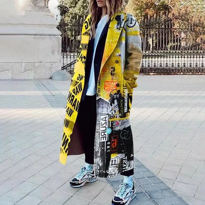 ChicOversized Coat - Stilvoller und bequemer Mantel für jede Gelegenheit
