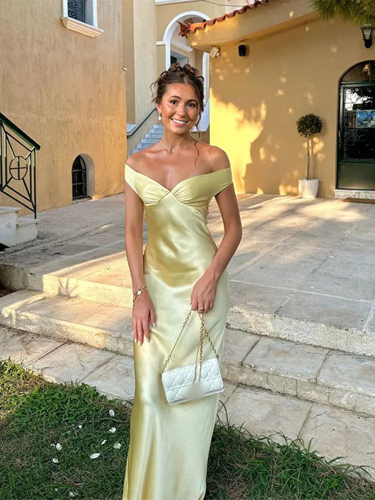 Abendkleid für Frauen - asymmetrisch - eng anliegend - bodenlang - elegantes Abendkleid
