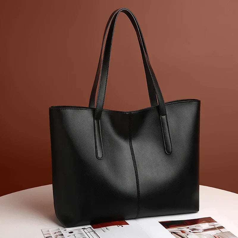 TEREZA | Elegante PU-PU Lederhandtasche mit geräumiger Aufteilung