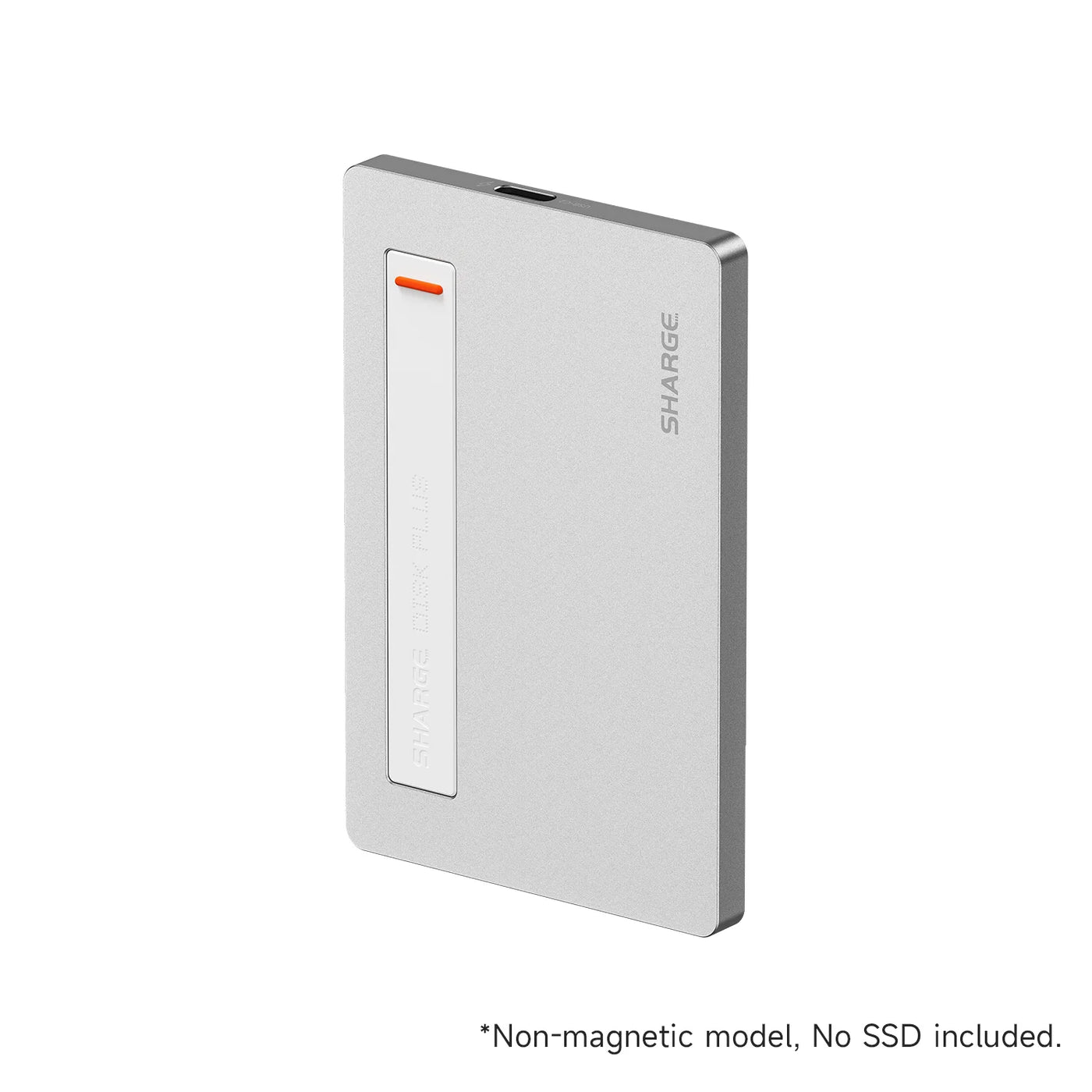 SHARGE Disk Plus M.2 NVMe SSD-kabinett 10Gbps USB-C 3.2 Gen2 (100W PD, kompakt externt SSD-kabinett)