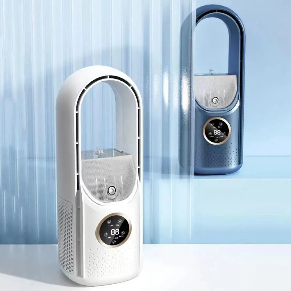 Ruhiger flügelloser Lüfter | 6 Geschwindigkeiten USB