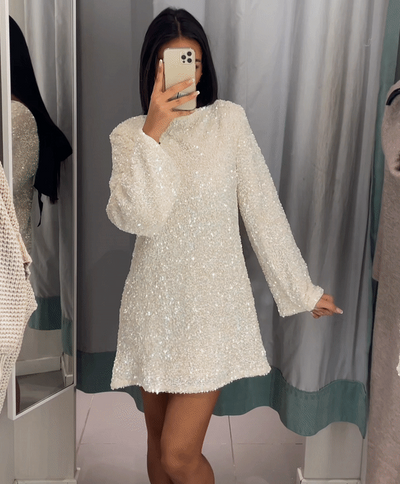 Adank - Kleid mit Fliege