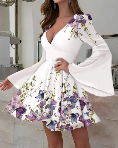 Eleri - Elegantes & Florales Kleid, für Damen