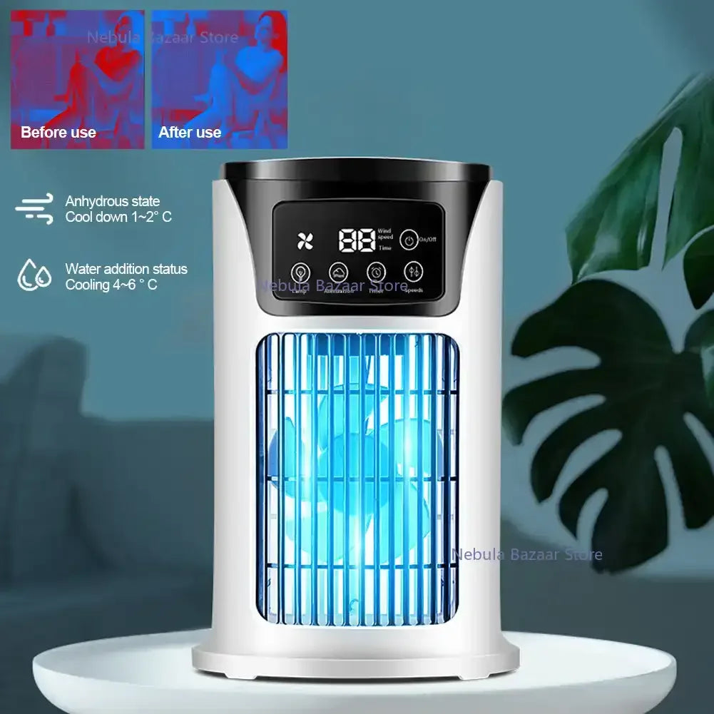 AirPure Mini – 3-in-1 Luftkühler mit Reinigung & Befeuchtung