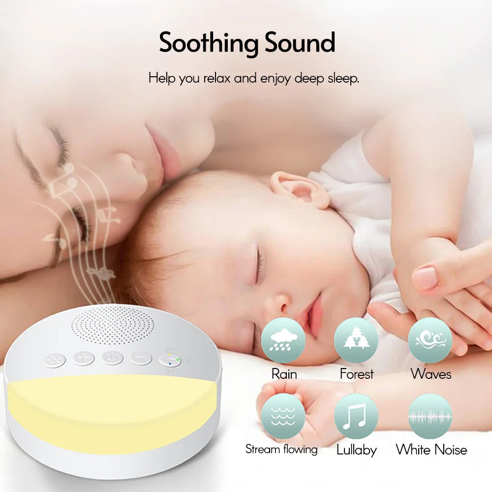 Das DreamySnooze – Gerät für weißes Rauschen – Für ruhige Nächte und glückliche Babys
