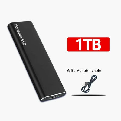 Schnelle externe SSD-Festplatte - modern und kompakt - 16TB/4TB/1TB