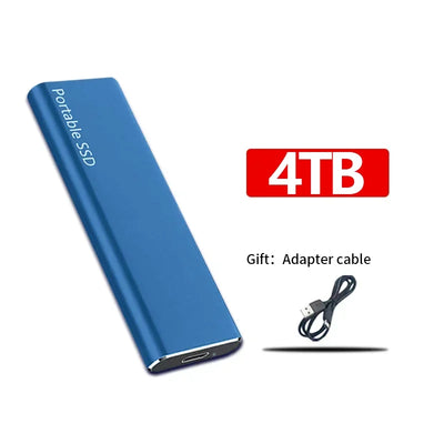 Schnelle externe SSD-Festplatte - modern und kompakt - 16TB/4TB/1TB