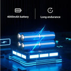 Bladeless Ventilator mit Nachtlicht & Sprühfunktion – Leise & Tragbar für Schlafzimmer & Büro