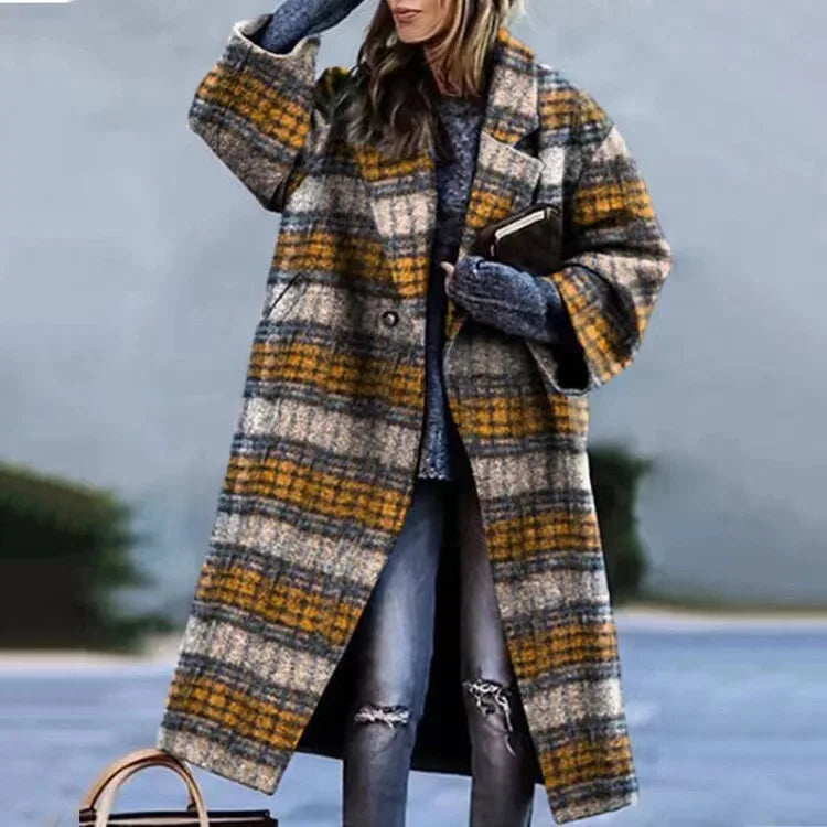 ChicOversized Coat - Stilvoller und bequemer Mantel für jede Gelegenheit