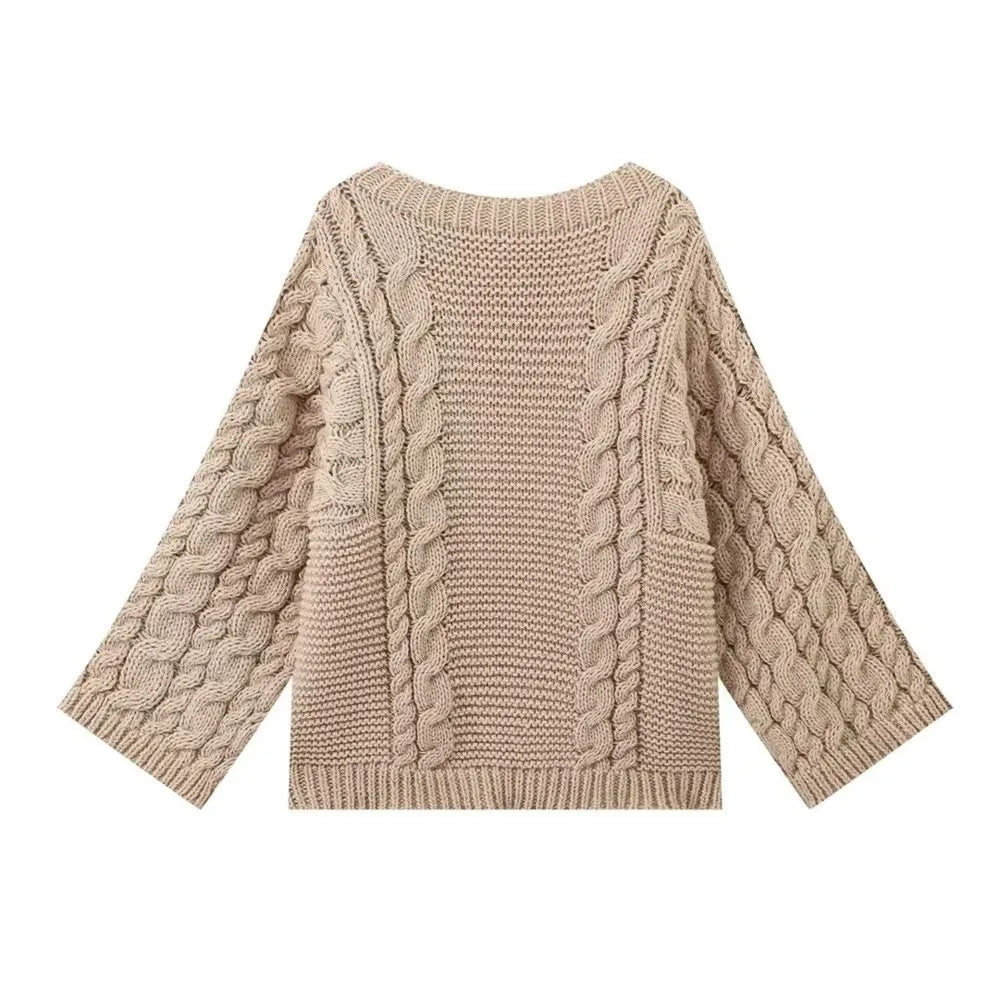 Mia - Damenpullover Oversized – Stilvoller Strickpullover | Pullover