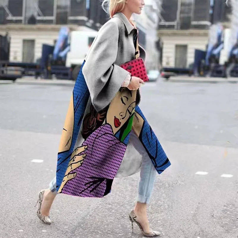 ChicOversized Coat - Stilvoller und bequemer Mantel für jede Gelegenheit