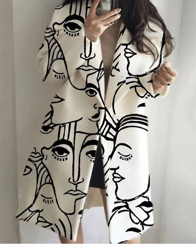 ChicOversized Coat - Stilvoller und bequemer Mantel für jede Gelegenheit