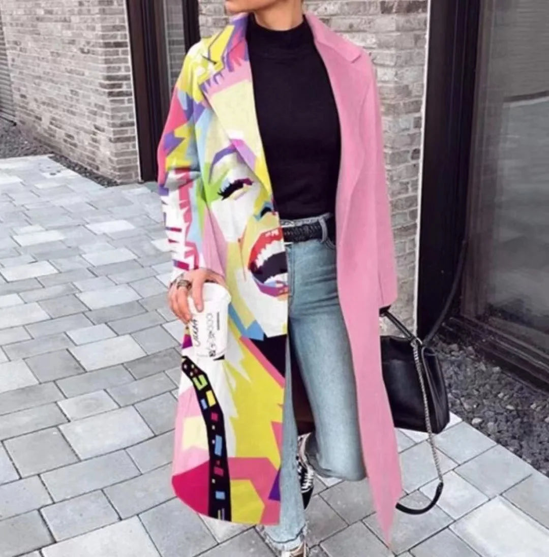 ChicOversized Coat - Stilvoller und bequemer Mantel für jede Gelegenheit