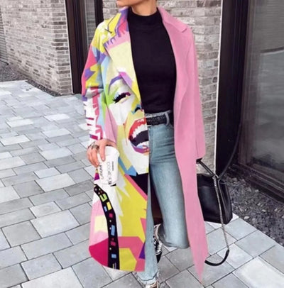 ChicOversized Coat - Stilvoller und bequemer Mantel für jede Gelegenheit