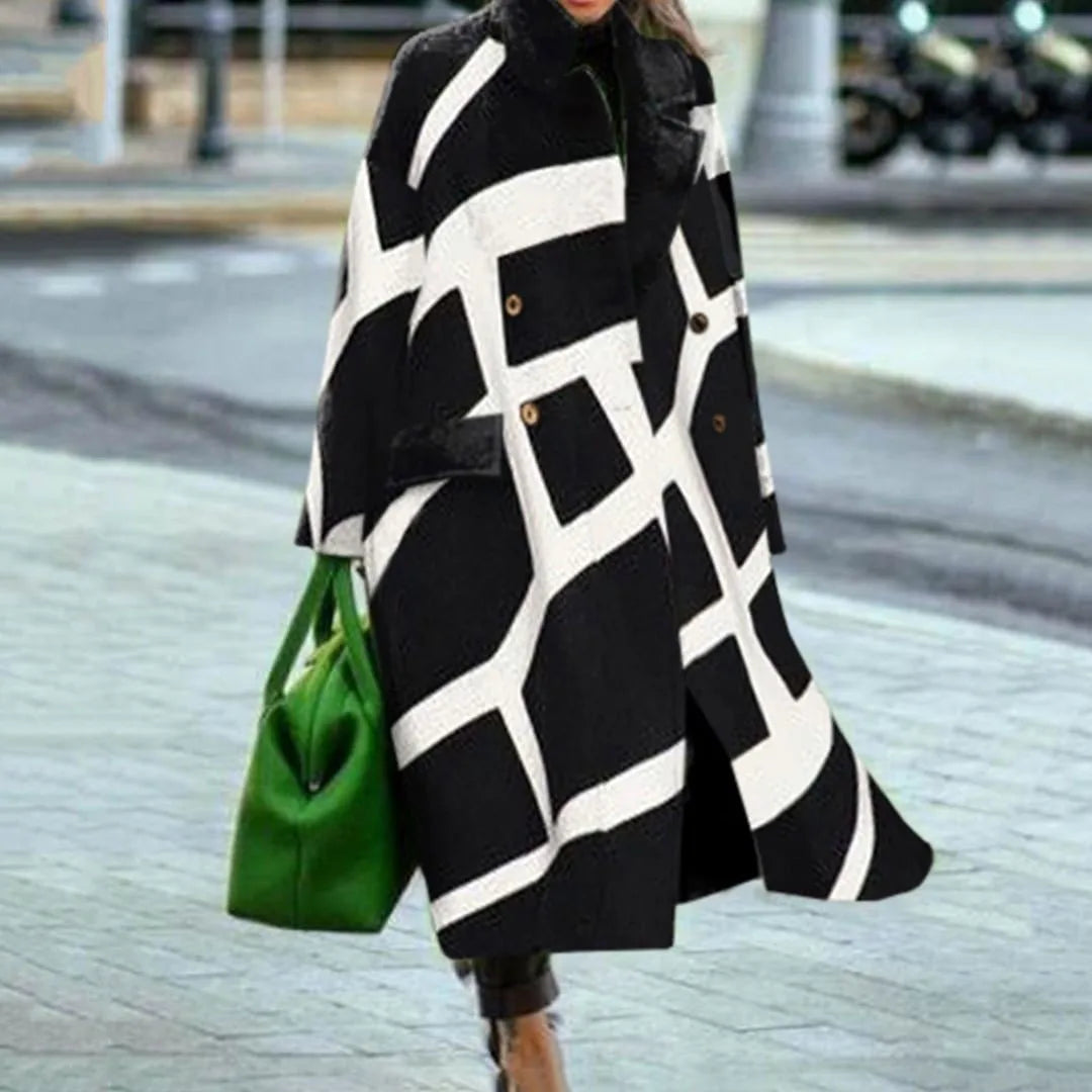 ChicOversized Coat - Stilvoller und bequemer Mantel für jede Gelegenheit