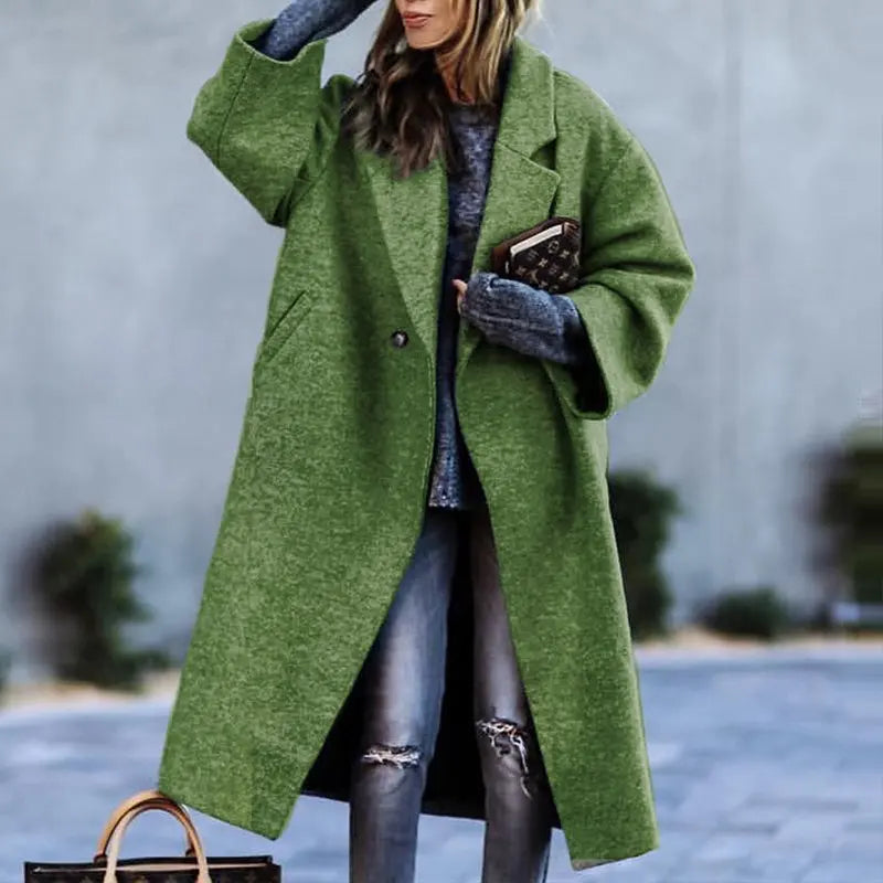ChicOversized Coat - Stilvoller und bequemer Mantel für jede Gelegenheit