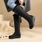 Damen-Winterstiefel mit Fellfutter – kniehoch und warm für verschneite Tage
