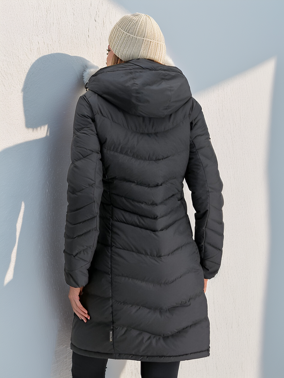 Eva Langer wattierter Mantel - Warm, leicht und wasserabweisend