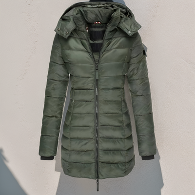 Eva Langer wattierter Mantel - Warm, leicht und wasserabweisend
