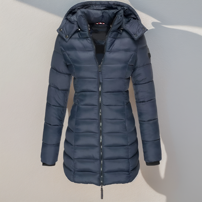 Eva Langer wattierter Mantel - Warm, leicht und wasserabweisend