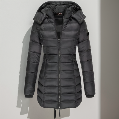 Eva Langer wattierter Mantel - Warm, leicht und wasserabweisend