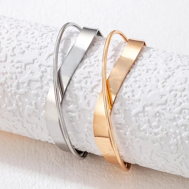 Jana - Goldfarbenes Mix & Match-Armband
