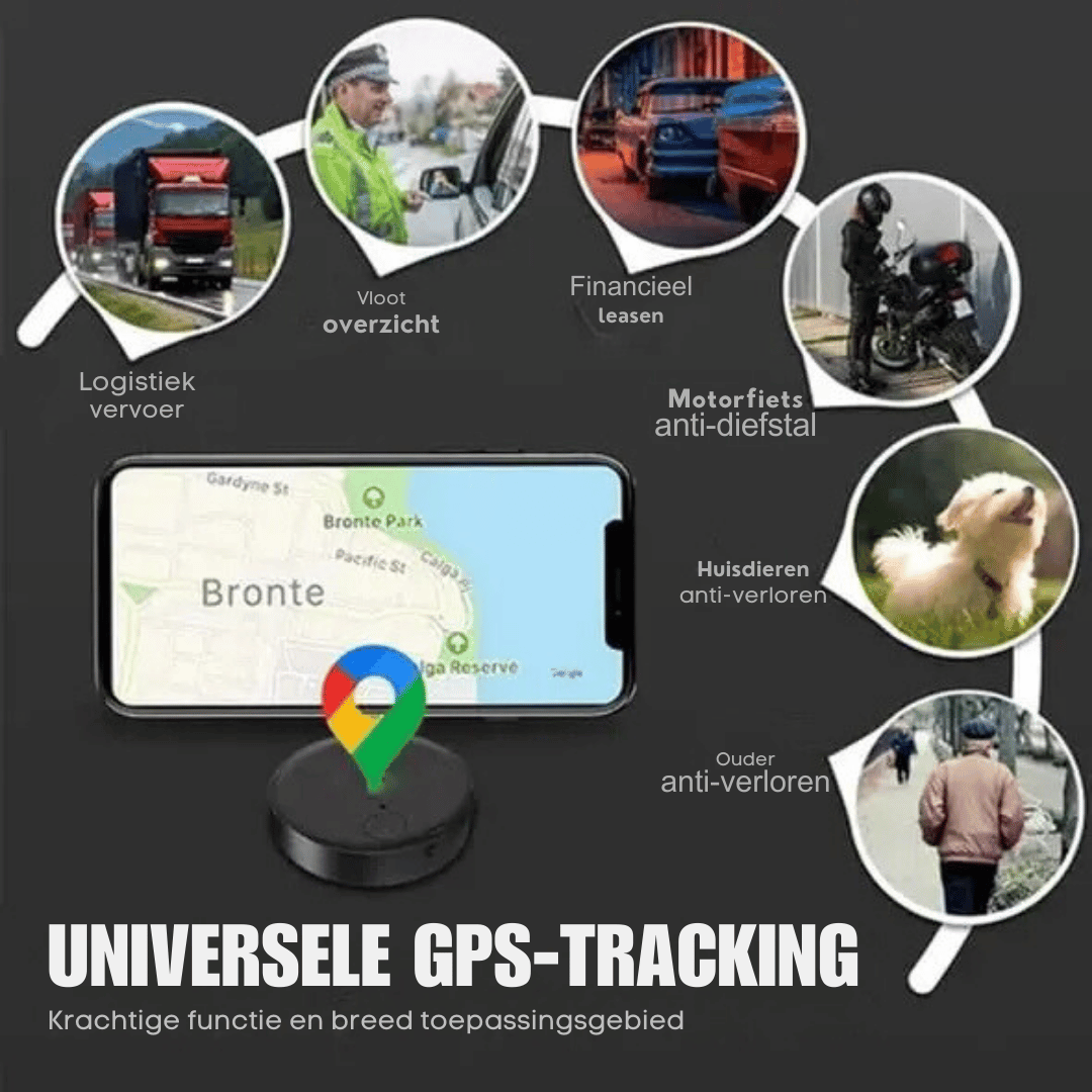 TrackMate Mini GPS Tracker - Solider Schlüssel- und Auto-Tracker