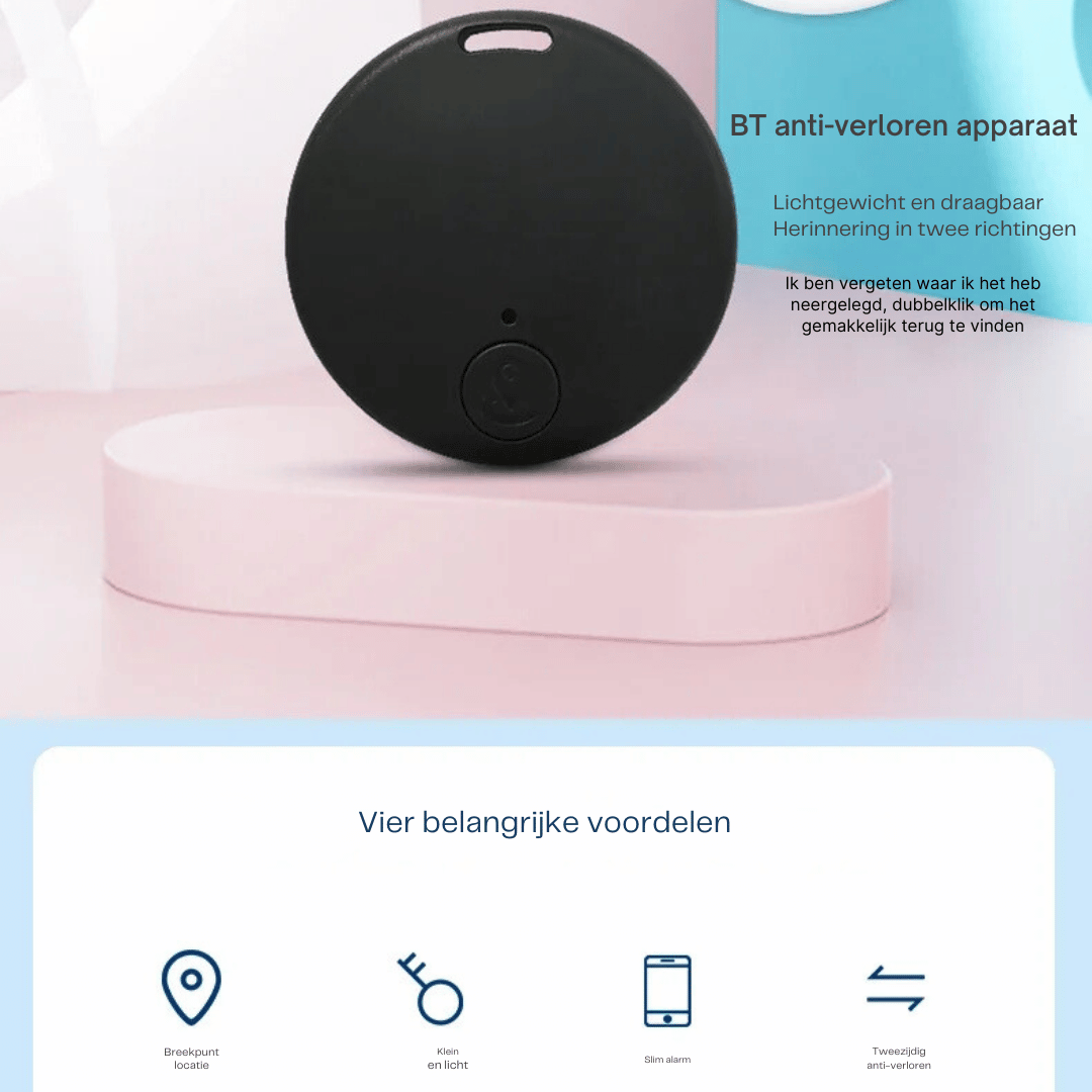 TrackMate Mini GPS Tracker - Solider Schlüssel- und Auto-Tracker