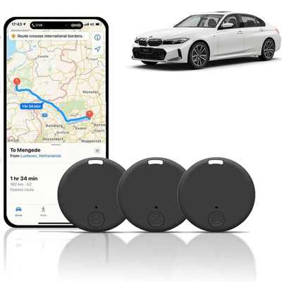 TrackMate Mini GPS Tracker - Solider Schlüssel- und Auto-Tracker