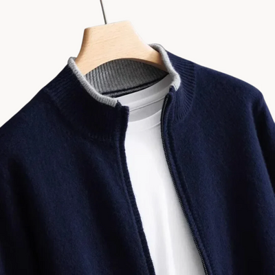 Klassische Strickjacke aus Wolle für Männer