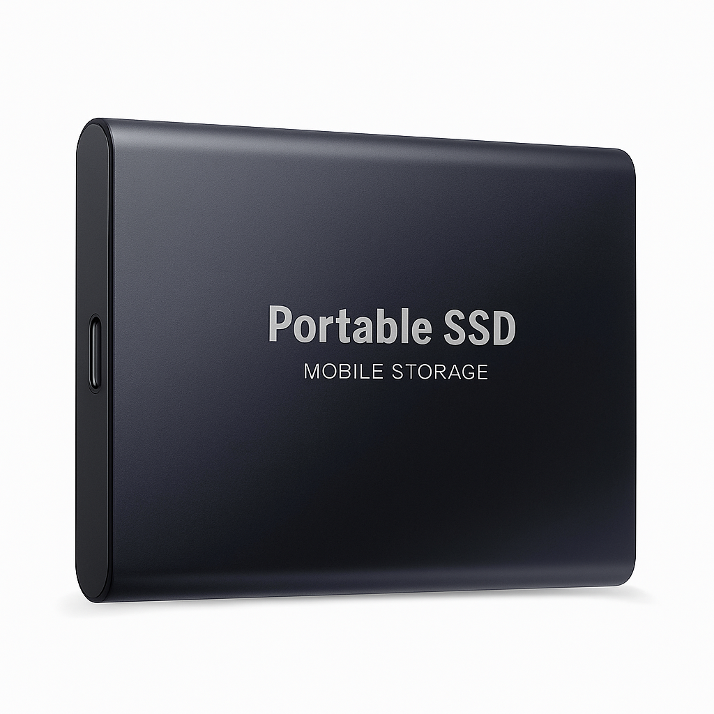 Black External SSD