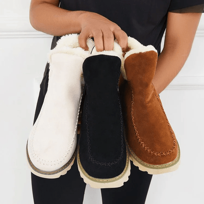 Superbequeme und warme Winterstiefel für Damen – rutschfest und weich gefüttert